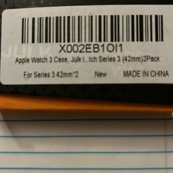 Apple watch 3 Case (JULK) clear (2) - Picture 5 of 6